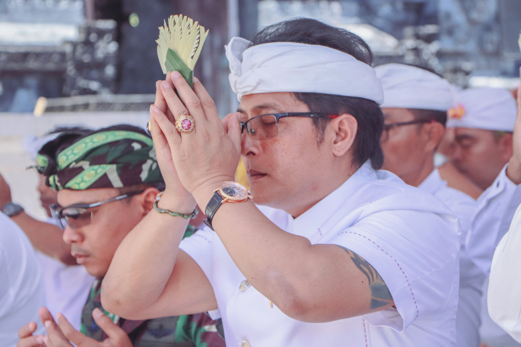 Pemkab Badung Gelar Upacara Ngrastiti Bhakti, Mohon Agar KTT G-20 Dilancarkan dan Berjalan Sukses